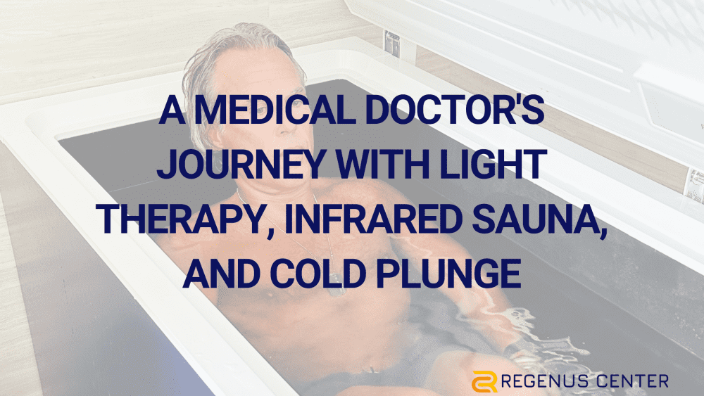 Cold Plunge - A Medical Doctor's Journey with Light Therapy, Infrared Sauna, and Cold Plunge