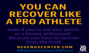 Recovery Like A Pro Athlete Even if You're not into sports.