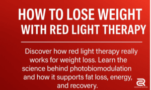 How to lose weight with red light therapy -