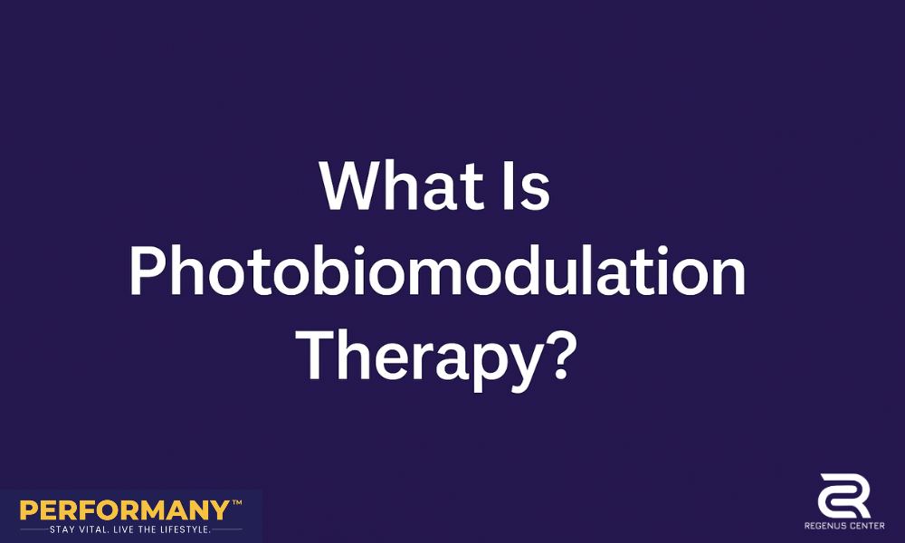 What is Photobiomodulation Therapy