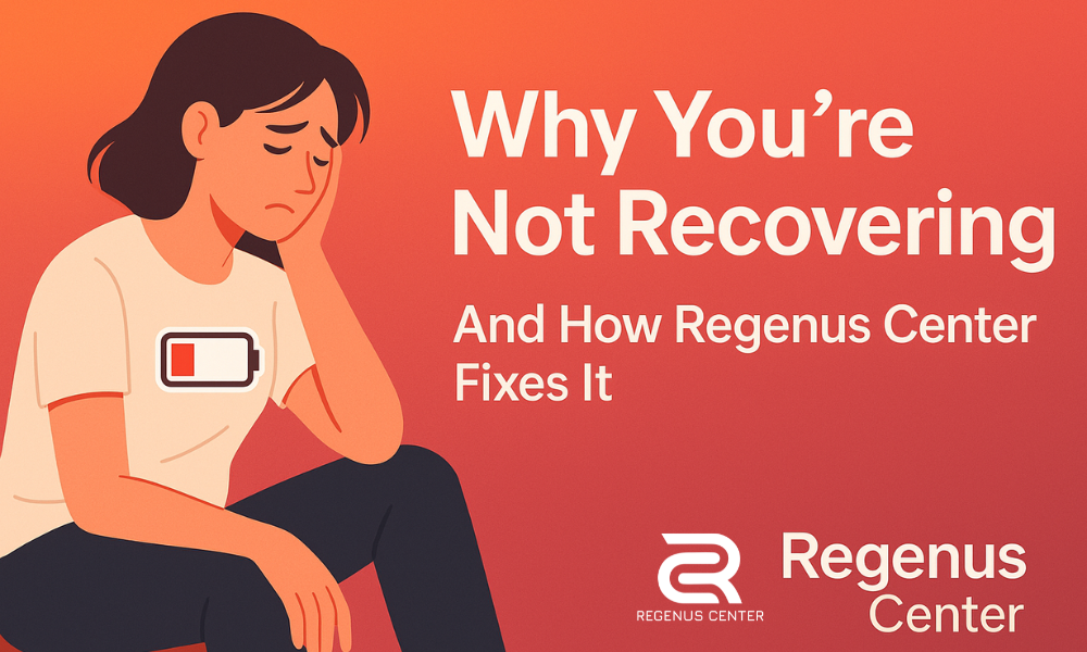 Why You Never Feel Fully Recovered — And How Regenus Center Solves It