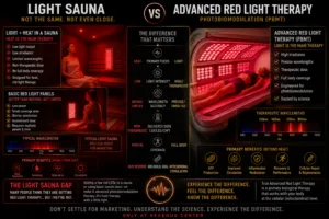 Light Sauna vs Advanced Red Light Therapy