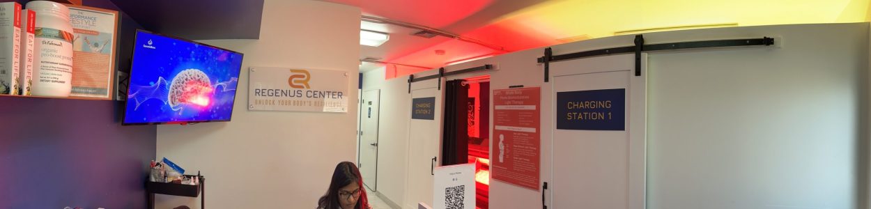 The Charging Stations at Regenus Center Go Beyond Red Light Therapy using advanced rejuvenation and recovery chambers